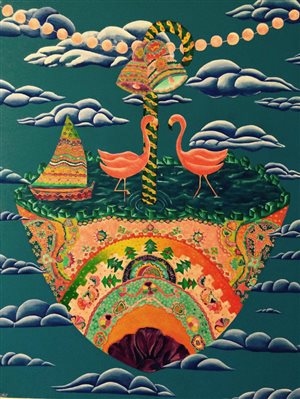 نگین بیات / ناشنوا / تصویر سازی 